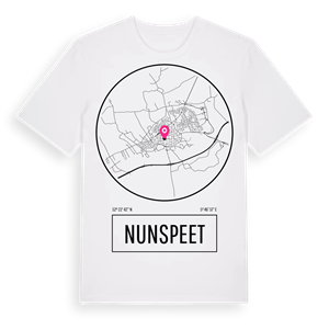 Nunspeet t-shirt – ekologisk bomull t-shirt från Pinshirt