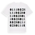 Olburgen ordlek t-shirt