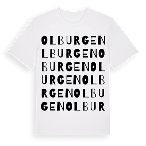 Olburgen ordlek t-shirt – ekologisk bomull t-shirt från Pinshirt