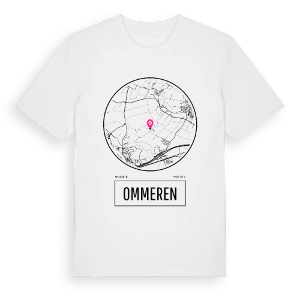 Ommeren t-shirt – ekologisk bomull t-shirt från Pinshirt