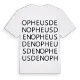 Opheusden ordlek t-shirt
