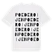 Poederoijen ordlek t-shirt