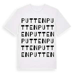 Putten ordlek t-shirt – ekologisk bomull t-shirt från Pinshirt