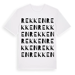 Rekken ordlek t-shirt – ekologisk bomull t-shirt från Pinshirt