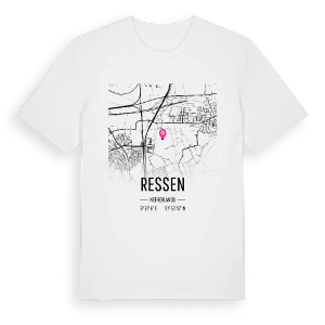 Ressen karta t-shirt – ekologisk bomull t-shirt från Pinshirt