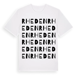Rheden ordlek t-shirt – ekologisk bomull t-shirt från Pinshirt