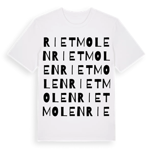 Rietmolen ordlek t-shirt – ekologisk bomull t-shirt från Pinshirt