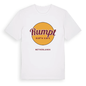 Rumpt cirkel t-shirt – ekologisk bomull t-shirt från Pinshirt