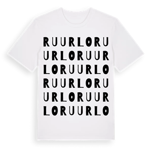 Ruurlo ordlek t-shirt – ekologisk bomull t-shirt från Pinshirt