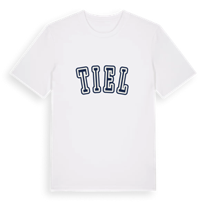 Tiel college t-shirt – ekologisk bomull t-shirt från Pinshirt