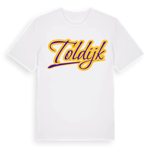 Toldijk baseball t-shirt – ekologisk bomull t-shirt från Pinshirt