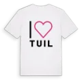 Jag älskar Tuil t-shirt stort tryck