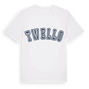 Twello college t-shirt – ekologisk bomull t-shirt från Pinshirt