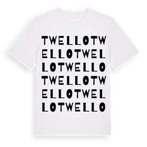 Twello ordlek t-shirt – ekologisk bomull t-shirt från Pinshirt