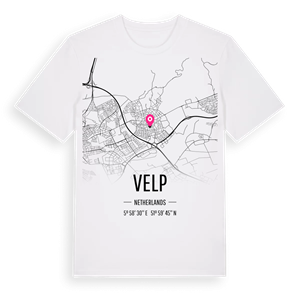 Velp karta t-shirt – ekologisk bomull t-shirt från Pinshirt