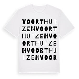 Voorthuizen ordlek t-shirt – ekologisk bomull t-shirt från Pinshirt