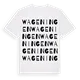 Wageningen ordlek t-shirt