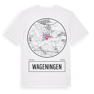Wageningen t-shirt – ekologisk bomull t-shirt från Pinshirt