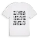 Wapenveld ordlek t-shirt
