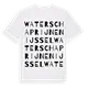 Waterschap Rijn en IJssel ordlek t-shirt