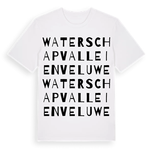 Waterschap Vallei en Veluwe ordlek t-shirt – ekologisk bomull t-shirt från Pinshirt