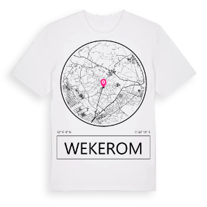 Wekerom t-shirt – ekologisk bomull t-shirt från Pinshirt