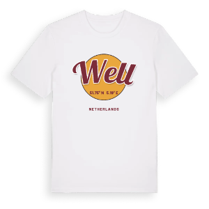 Well cirkel t-shirt – ekologisk bomull t-shirt från Pinshirt