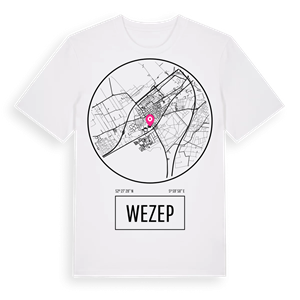 Wezep t-shirt – ekologisk bomull t-shirt från Pinshirt