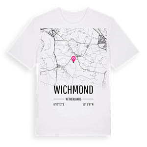 Wichmond karta t-shirt – ekologisk bomull t-shirt från Pinshirt
