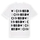Wichmond ordlek t-shirt