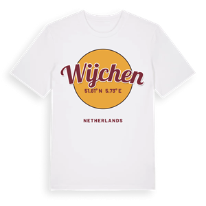 Wijchen cirkel t-shirt – ekologisk bomull t-shirt från Pinshirt