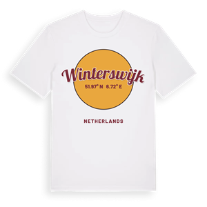 Winterswijk cirkel t-shirt – ekologisk bomull t-shirt från Pinshirt