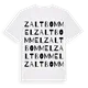 Zaltbommel ordlek t-shirt