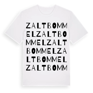 Zaltbommel ordlek t-shirt – ekologisk bomull t-shirt från Pinshirt