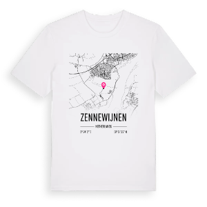 Zennewijnen karta t-shirt – ekologisk bomull t-shirt från Pinshirt