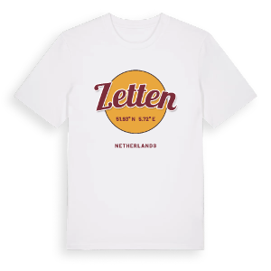 Zetten cirkel t-shirt – ekologisk bomull t-shirt från Pinshirt