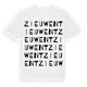 Zieuwent ordlek t-shirt