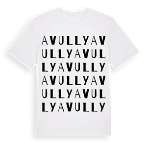 Avully ordlek t-shirt – ekologisk bomull t-shirt från Pinshirt