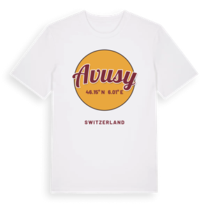 Avusy cirkel t-shirt – ekologisk bomull t-shirt från Pinshirt