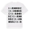 Bardonnex ordlek t-shirt
