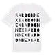 Bardonnex ordlek t-shirt