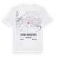 Chêne-Bougeries karta t-shirt