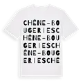 Chêne-Bougeries ordlek t-shirt