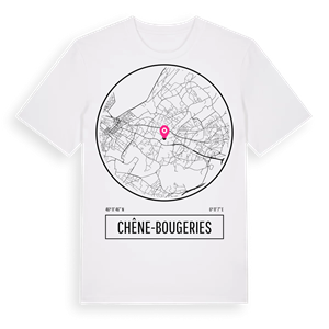 Chêne-Bougeries t-shirt – ekologisk bomull t-shirt från Pinshirt