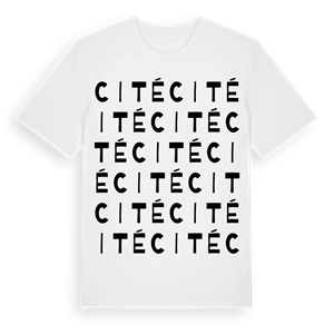 Cité ordlek t-shirt – ekologisk bomull t-shirt från Pinshirt