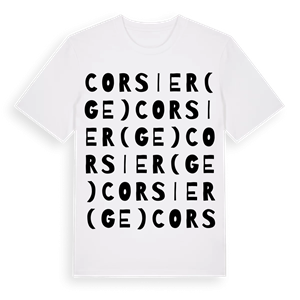 Corsier (GE) ordlek t-shirt – ekologisk bomull t-shirt från Pinshirt