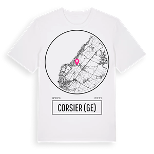 Corsier (GE) t-shirt – ekologisk bomull t-shirt från Pinshirt