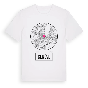 Genève t-shirt – ekologisk bomull t-shirt från Pinshirt
