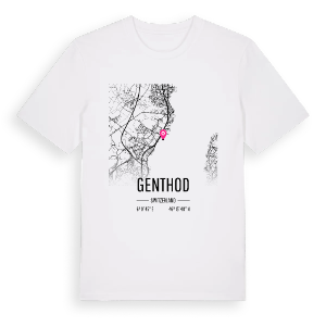 Genthod karta t-shirt – ekologisk bomull t-shirt från Pinshirt