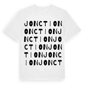 Jonction ordlek t-shirt – ekologisk bomull t-shirt från Pinshirt